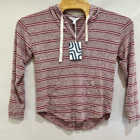 Market And Spruce Hoodie Brushed Knit‎ Womans Sz XS Athletic Casual BOHO - Picture 1 of 4